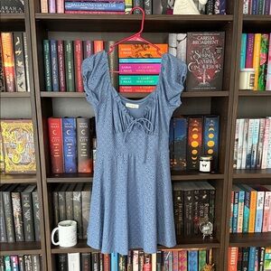 Aeropostale Blue Lace Detail Top